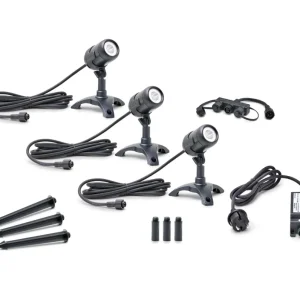 Markenware OASE LunAqua Connect S Set 3 Spots White